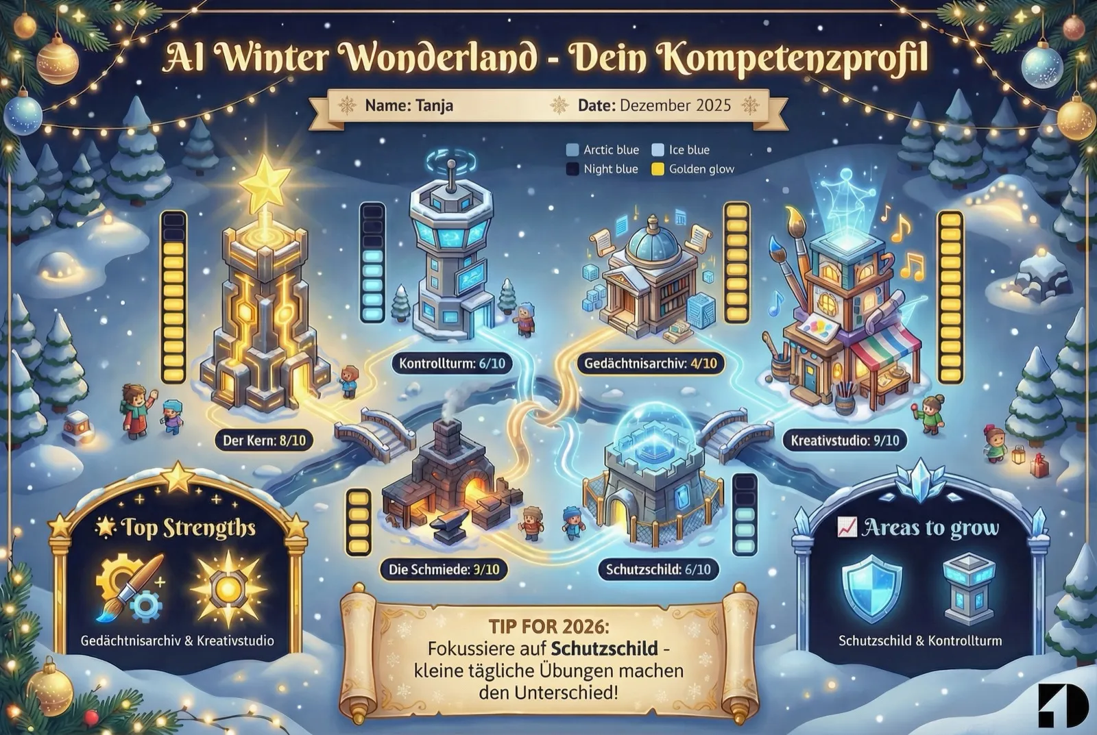 AI-Kompetenzprofil aus unserer eigenen Arbeit
