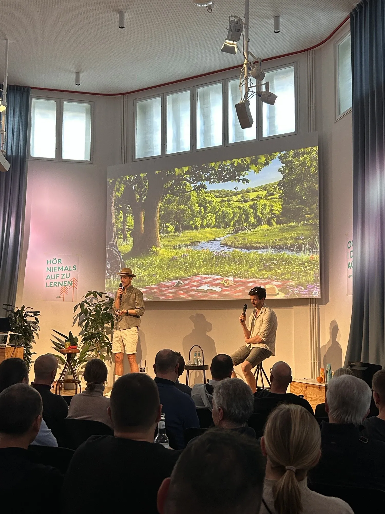 Keynote vor Publikum bei einem Kundenevent