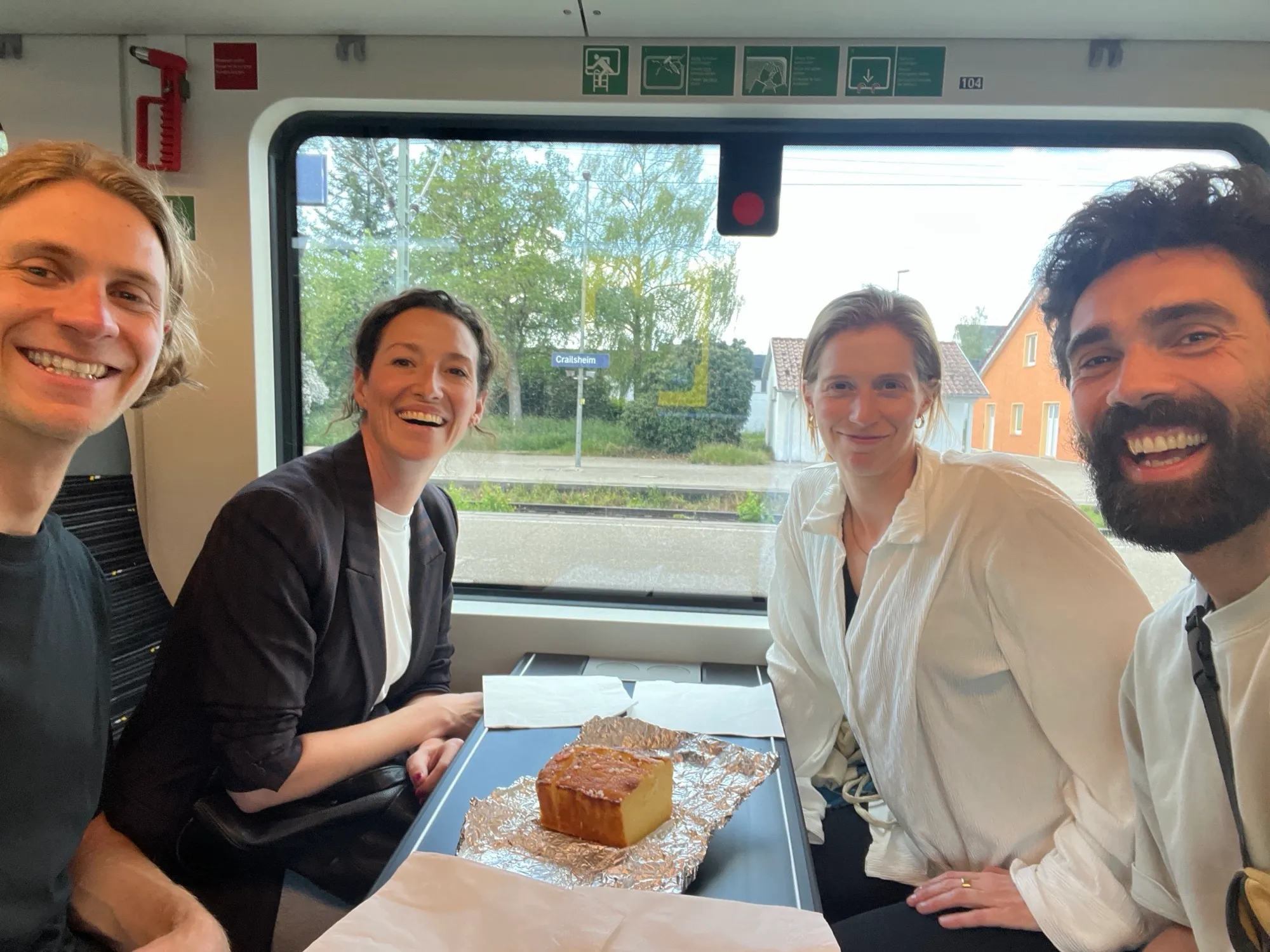 Team von Forever Day One auf dem Weg zu einem Kundentermin