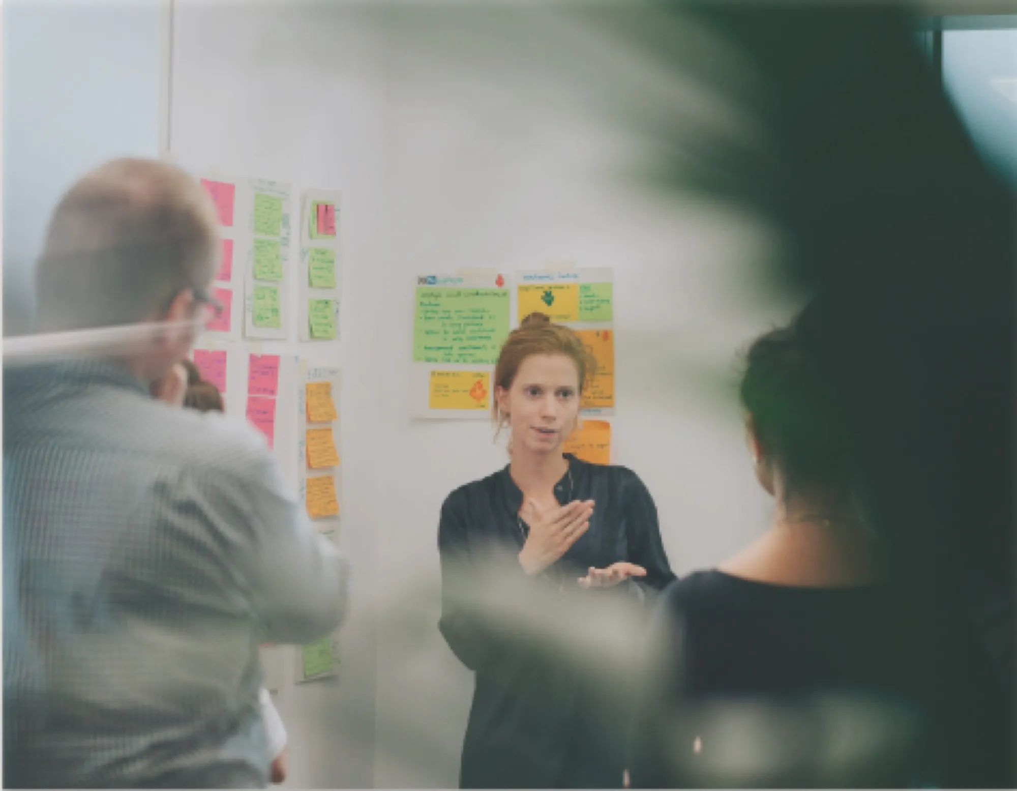 Workshop-Moment mit Kund:innen